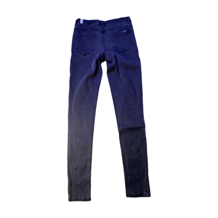 A Navy Jeggings from Jacadi in size 12Y for girl. (Back View)