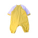 A Yellow Long Sleeve Rompers from Balabala in size 3-6M for neutral. (Back View)