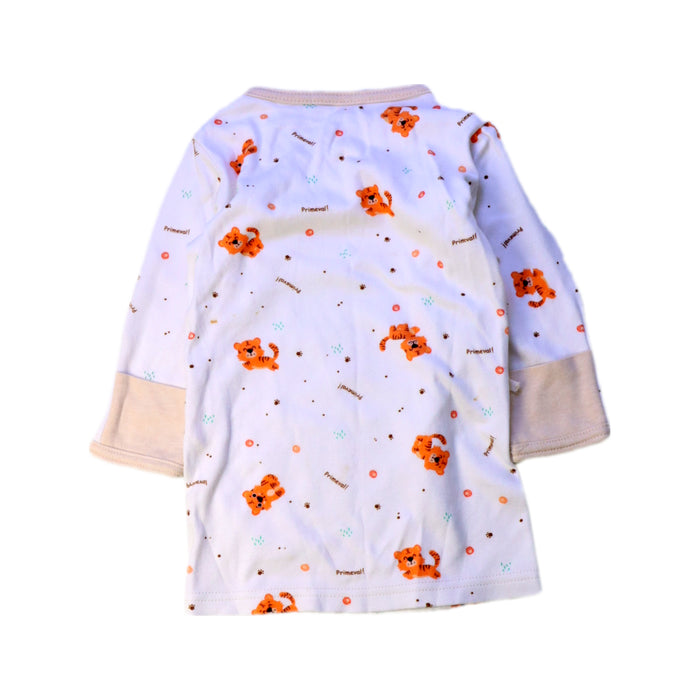 A White Long Sleeve Tops from Primeval in size 12-18M for boy. (Back View)