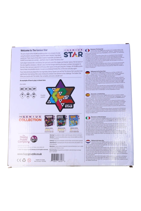 A Multicolour Board Games & Puzzles from The Happy Puzzle Company in size O/S for neutral. (Back View)