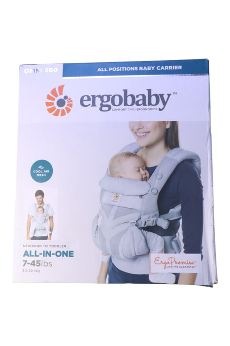 A Grey Baby Carriers from Ergobaby in size O/S for neutral. (Back View)