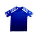 A Blue Short Sleeve T Shirts from Adidas in size 7Y for boy. (Front View)