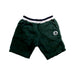 A Green Shorts from Petit Bateau in size 5T for boy. (Front View)
