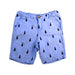 A Blue Shorts from Seed in size 7Y for boy. (Front View)