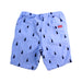 A Blue Shorts from Seed in size 7Y for boy. (Back View)