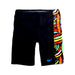 A Black Swim Shorts from Speedo in size 7Y for boy. (Front View)