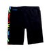 A Black Swim Shorts from Speedo in size 7Y for boy. (Back View)