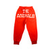 A Red Sweatpants from The Animals Observatory in size 6T for boy. (Back View)