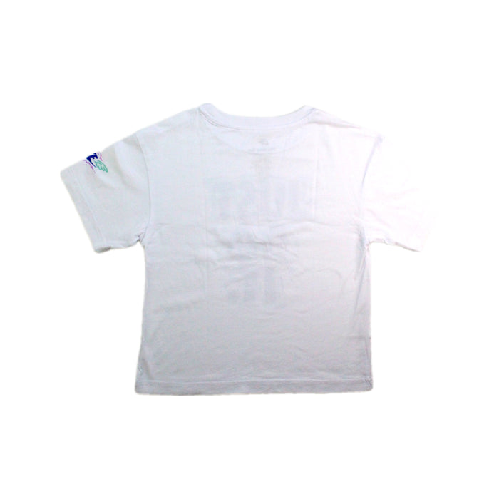 A White Short Sleeve T Shirts from Nike in size 6T for girl. (Back View)