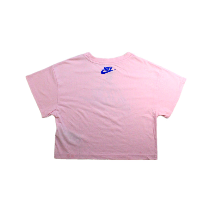 A Pink Short Sleeve T Shirts from Nike in size 6T for girl. (Back View)