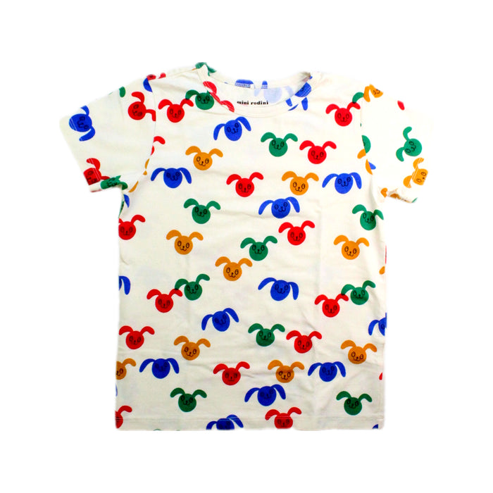 A Multicolour Short Sleeve T Shirts from Mini Rodini in size 6T for boy. (Front View)