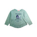 A Blue Long Sleeve T Shirts from The Animals Observatory in size 6T for neutral. (Front View)