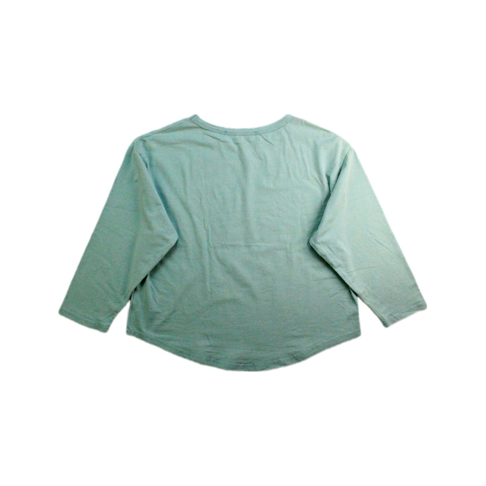 A Blue Long Sleeve T Shirts from The Animals Observatory in size 6T for neutral. (Back View)