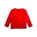 A Red Long Sleeve T Shirts from Hot Biscuits Mikihouse in size 5T for boy. (Back View)