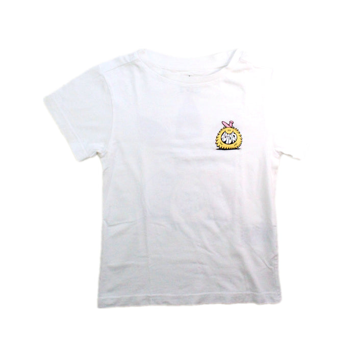 A White Short Sleeve T Shirts from Adidas in size 5T for neutral. (Front View)