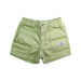 A Green Shorts from Levi's in size 7Y for boy. (Front View)