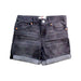 A Black Shorts from Levi's in size 7Y for boy. (Front View)