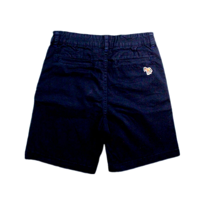A Navy Shorts from Paul Smith in size 6T for boy. (Back View)