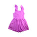 A Pink Sleeveless Rompers from Roots in size 7Y for girl. (Front View)