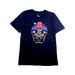 A Black Short Sleeve T Shirts from Jack & Jones in size 14Y for boy. (Front View)