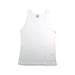 A White Sleeveless T Shirts from Petit Bateau in size 12Y for boy. (Front View)
