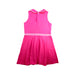 A Pink Sleeveless Dresses from Jacadi in size 10Y for girl. (Back View)