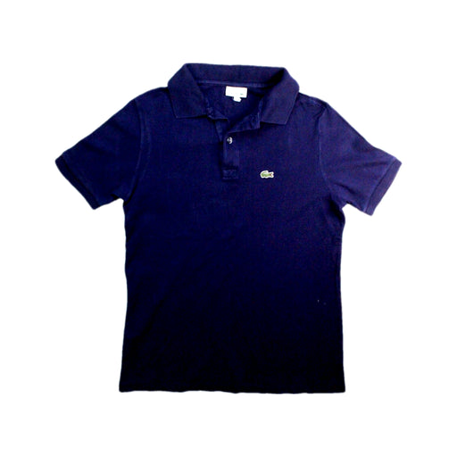 A Navy Short Sleeve Polos from Lacoste in size 14Y for boy. (Front View)