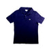 A Navy Short Sleeve Polos from Lacoste in size 14Y for boy. (Front View)