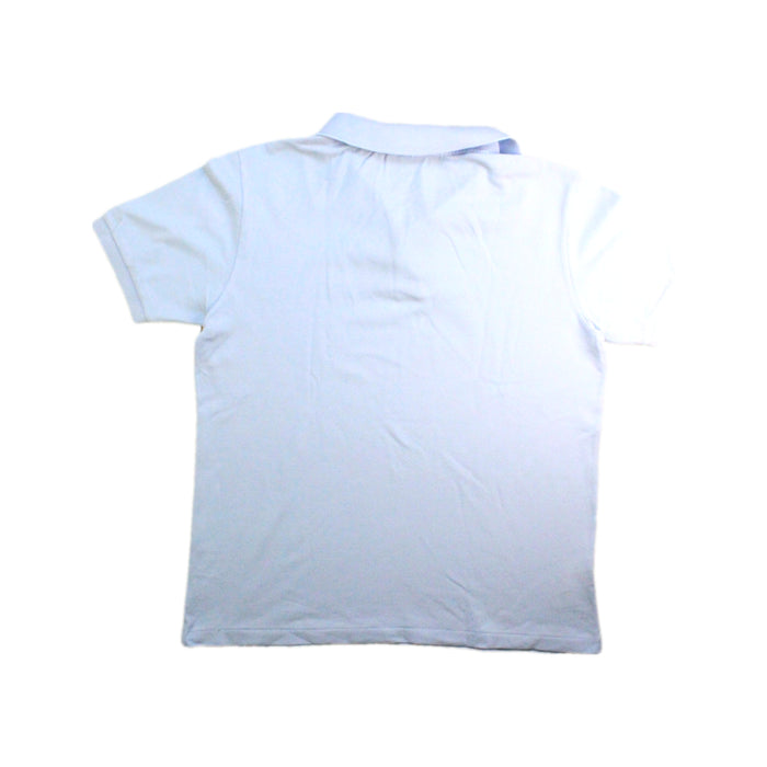 A Blue Short Sleeve Polos from Lacoste in size 14Y for boy. (Back View)