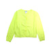 A Yellow Cardigans from Jacadi in size 10Y for girl. (Front View)