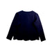 A Navy Cardigans from Jacadi in size 10Y for girl. (Back View)