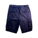 A Navy Shorts from Quiksilver in size 12Y for boy. (Back View)