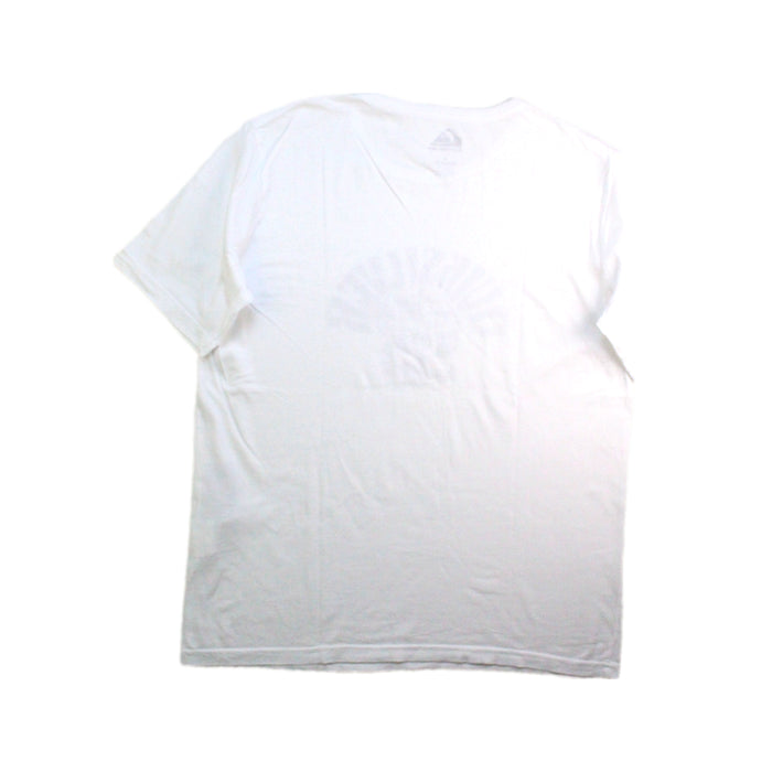 A White Short Sleeve T Shirts from Quiksilver in size 14Y for boy. (Back View)