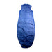 A Blue Sleepsacs from ErgoPouch in size 2T for neutral. (Back View)