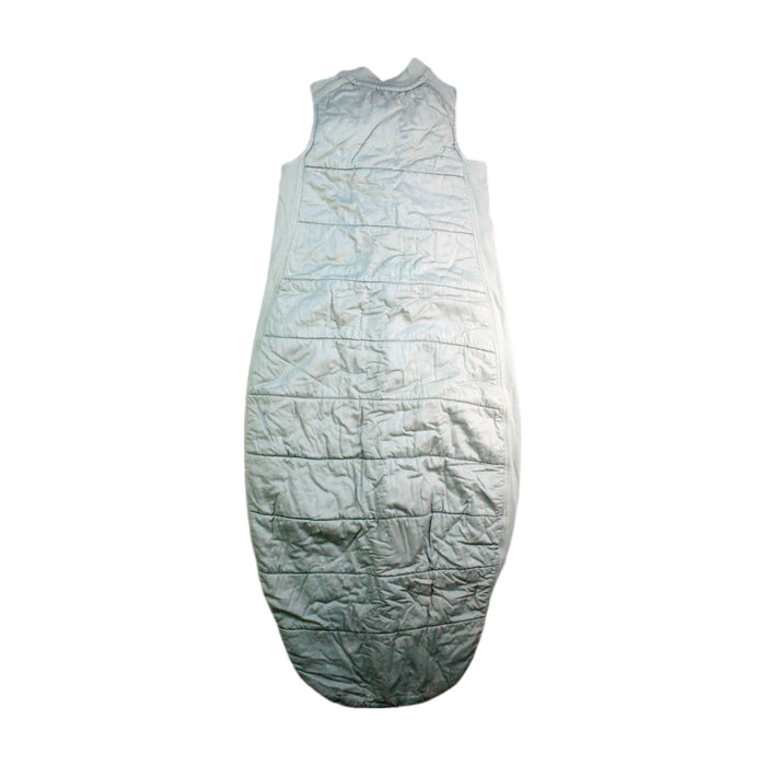 A White Sleepsacs from ErgoPouch in size 2T for neutral. (Back View)