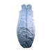 A Blue Sleepsacs from ErgoPouch in size 2T for neutral. (Front View)