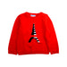 A Red Knit Sweaters from Jacadi in size 3T for boy. (Front View)