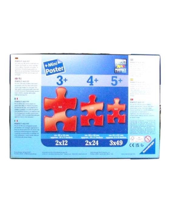 A Multicolour Board Games & Puzzles from Ravensburger in size 5T for neutral. (Back View)