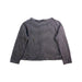A Navy Cardigans from Petit Bateau in size 6T for boy. (Back View)