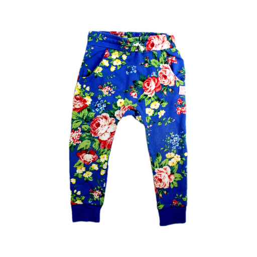 A Blue Sweatpants from Rock Your Kid in size 4T for girl. (Front View)