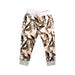 A Pink Sweatpants from Seed in size 4T for girl. (Front View)
