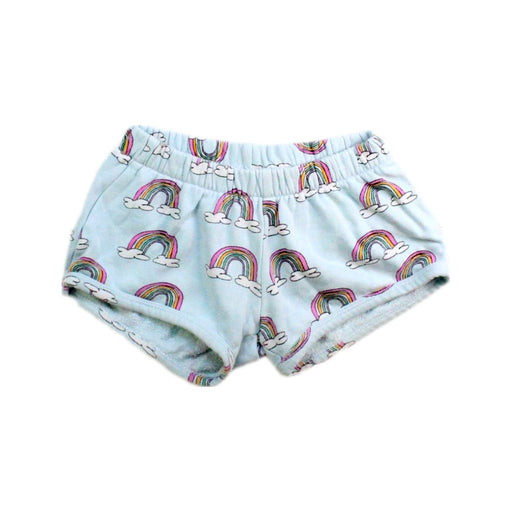 A Blue Shorts from Hugo Loves Tiki in size 4T for girl. (Front View)