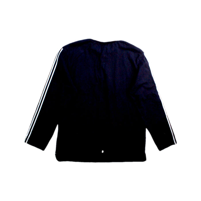 A Navy Buttoned Sweatshirts from Petit Bateau in size 8Y for boy. (Back View)