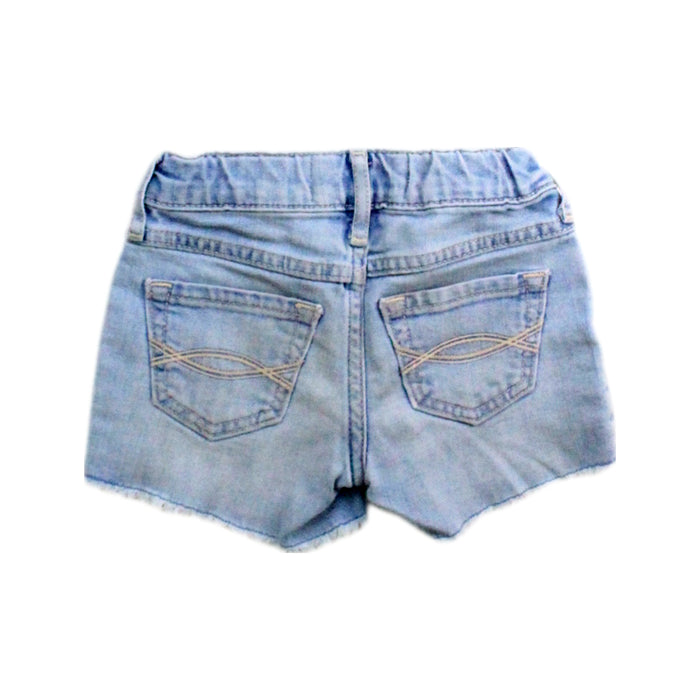 A Blue Shorts from Abercrombie & Fitch in size 3T for girl. (Back View)