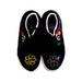 A Black Sneakers from Vans in size 5T for girl. (Back View)