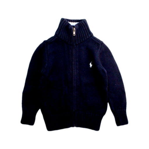 A Navy Lightweight Jackets from Polo Ralph Lauren in size 3T for boy. (Front View)