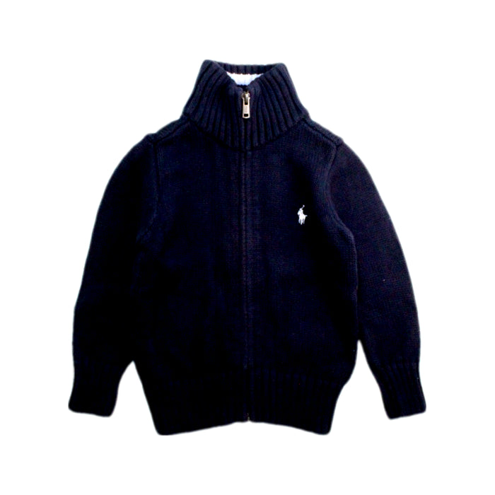 A Navy Lightweight Jackets from Polo Ralph Lauren in size 3T for boy. (Front View)