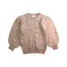 A Beige Knit Sweaters from Seed in size 4T for girl. (Front View)