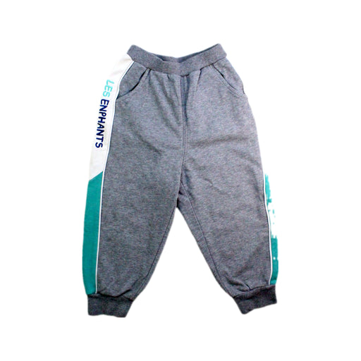 A Grey Sweatpants from Les Enphants in size 2T for boy. (Front View)