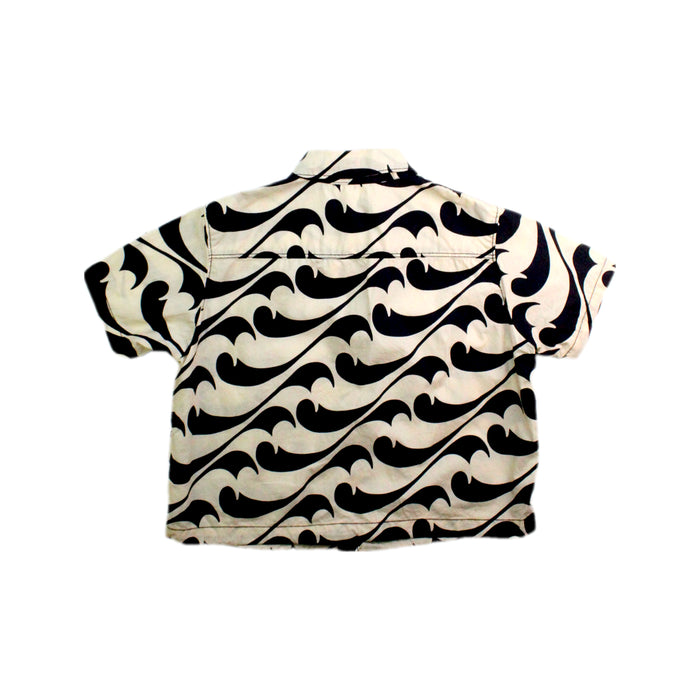A Black Short Sleeve Shirts from jnby by JNBY in size 2T for boy. (Back View)